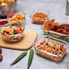 Lock & Lock 5-Piece Heat-Resistant Glass Food Container Set