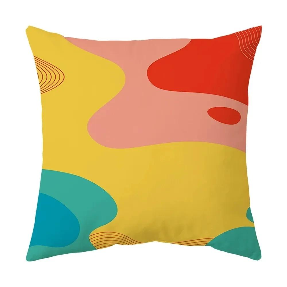 Fresh Square Simple Decor Office Sofa Luxury Home Decor Cushion Cover Cushion Cover