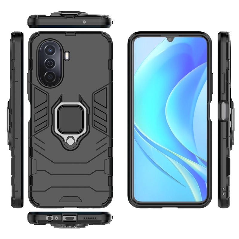 For Huawei Nova Y70 Cover Case For Huawei Nova Y70 Capas Shockproof Bumper Magnetic Holder For Fundas Huawei Nova Y70 Plus Cover