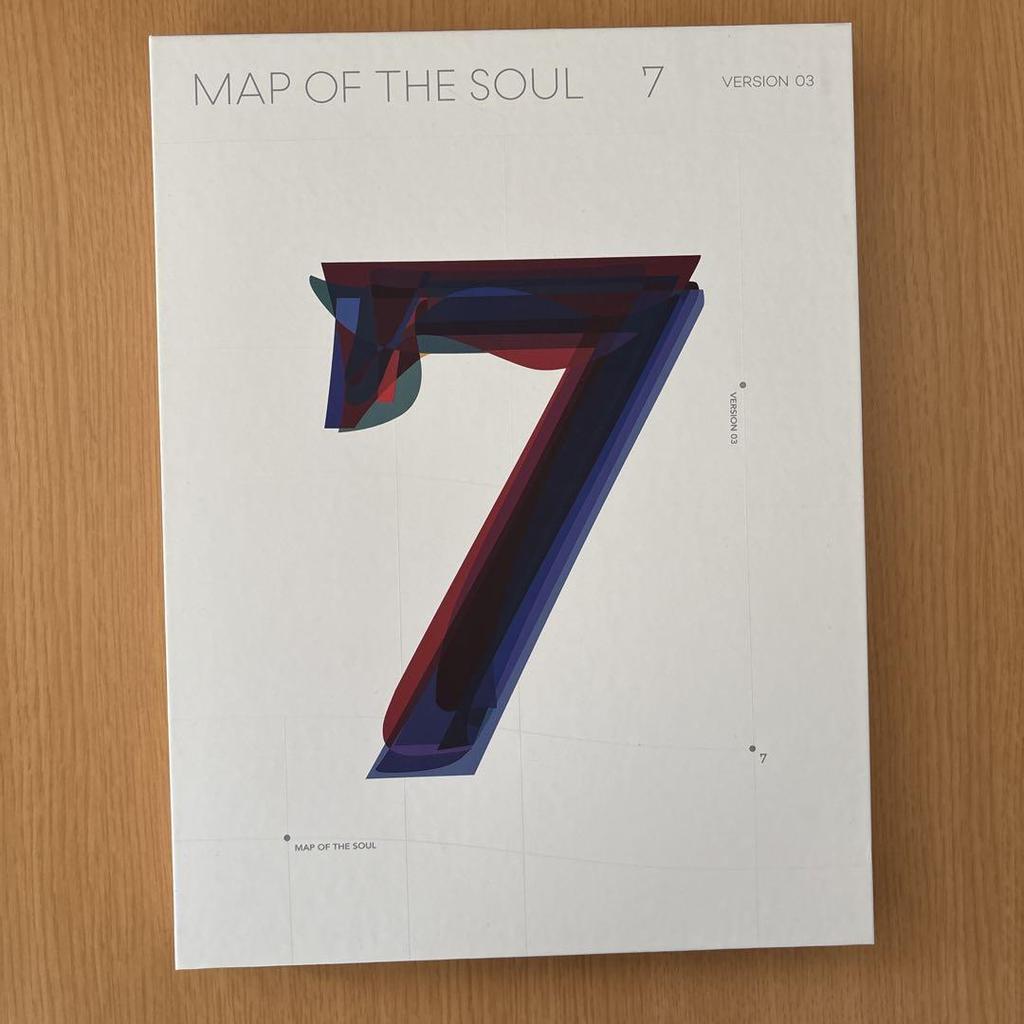[USED] BTS MAP OF THE SOUL 7 4 types (sold separately)