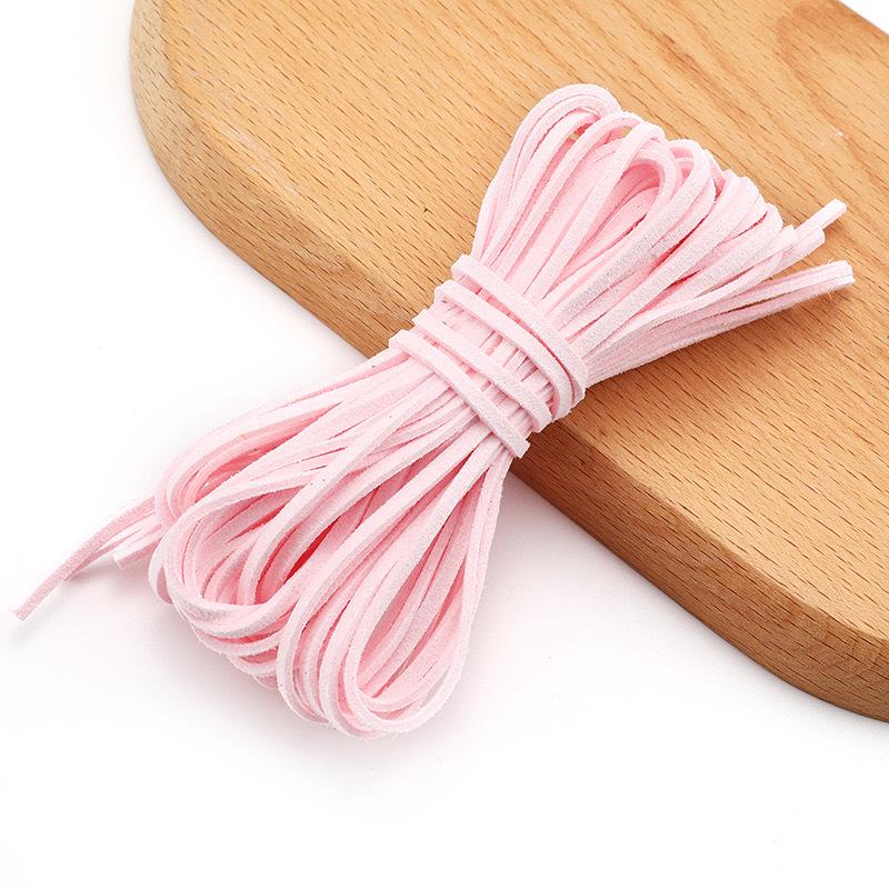 Velvet Faux Leather Cord for DIY Cake Boxes, Jewelry, Hair Accessories, Bouquet Gifts, and Decoration Bows.