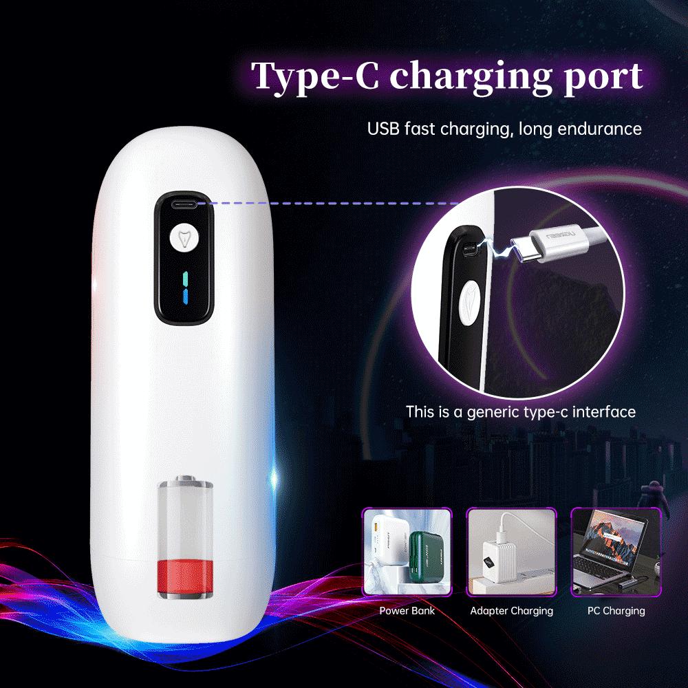 Automatic Male Masturbator Cup Strong Vibration Digital Blowjob Machine Real Pussy Masturbation Sex Toys for Men