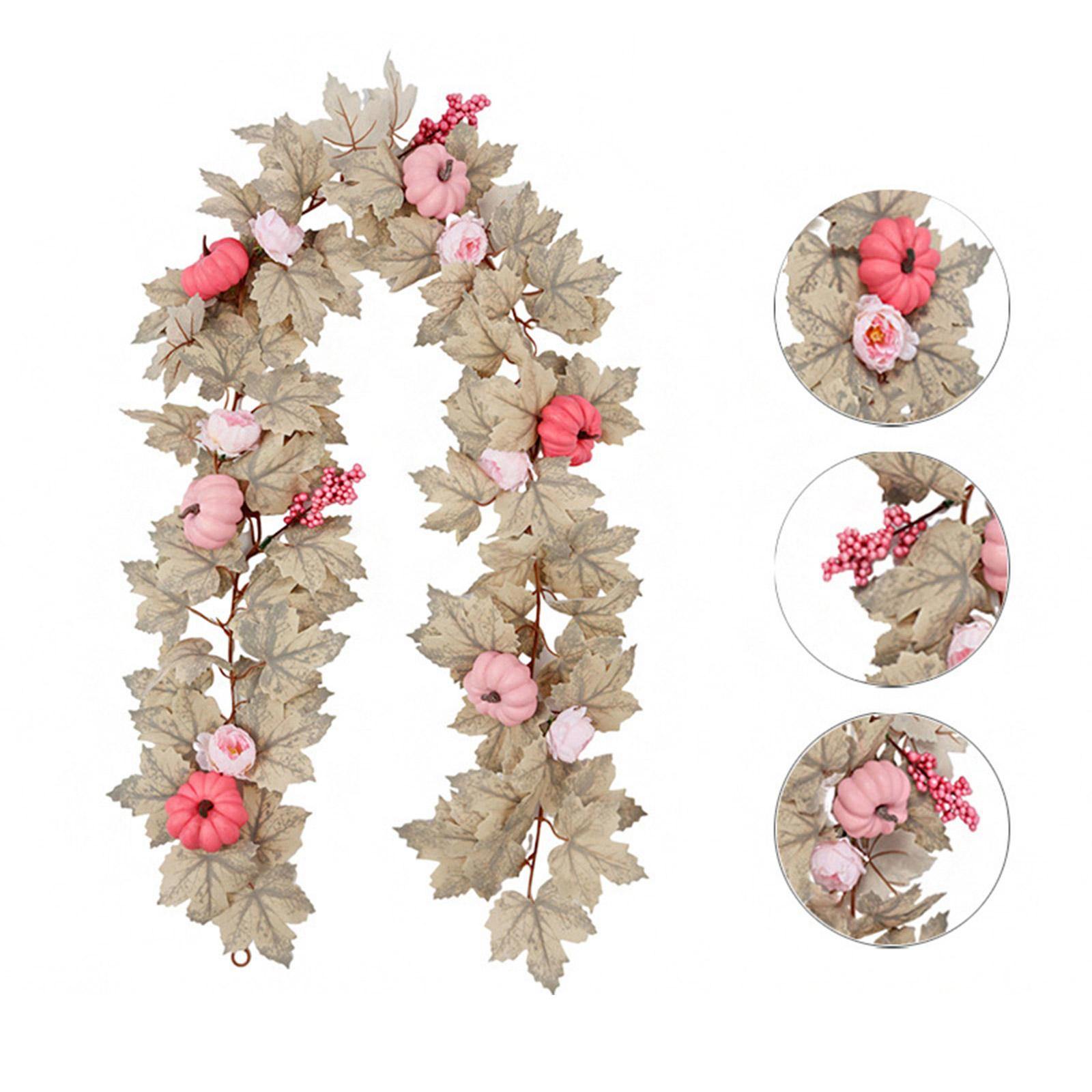 

Artificial Rattan For Holiday Decoration, Outdoor Home Walls, Courtyard Decoration, Hanging Flower Garlands One Size белый