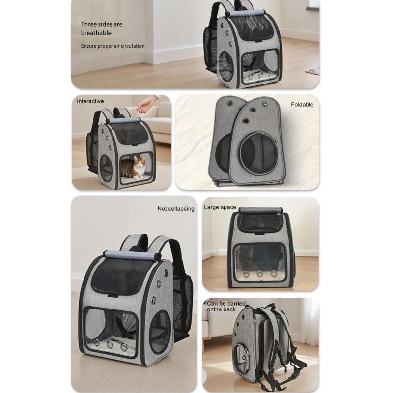 Small Animal Carrying Bag With Additional Space For juvenile animals Vet Visits Outdoor tasks