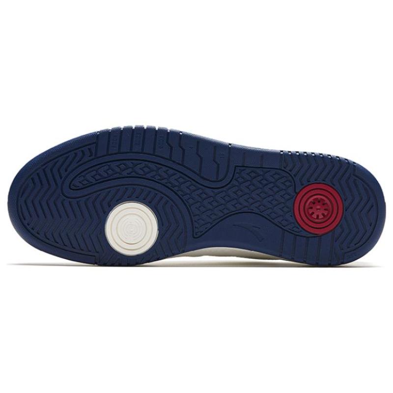 Anta Wave 3 Breathable Low top Skateboard Shoes Men's White Blue Sneakers 912538003F-6