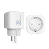 WiFi Smart Socket, European Standard, 16A with Mobile App, Remote Control, Timer, and Alexa Voice Control.