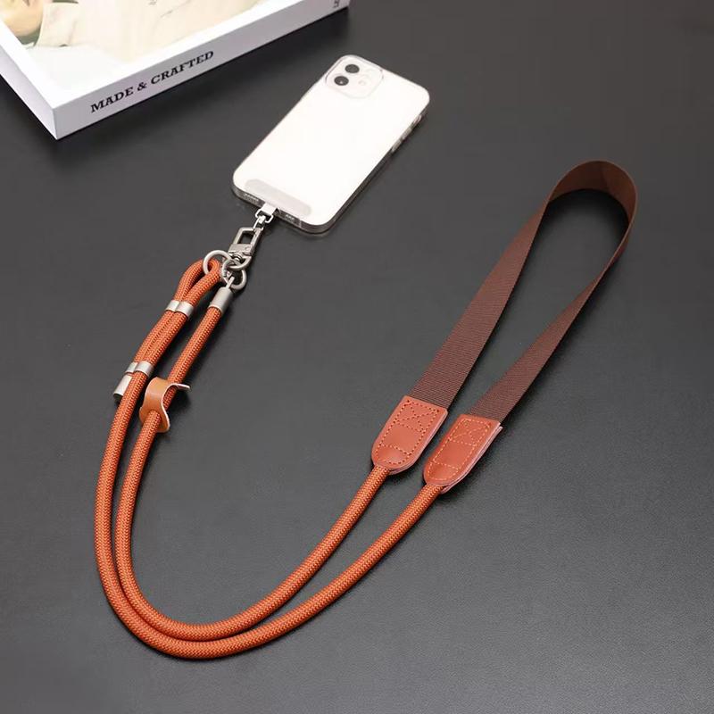 150Cm Adjustable Upgraded Widened Shoulder Mobile Phone Lanyard Camera Rope High-End Decompression Phone Hanging Rope