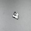 Dark Skull Alloy Brooch: Cassette Tape & Fries Halloween Punk Badge