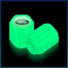 Luminous Car Tire Valve Caps Fluorescent Motorcycle Wheel Tyre For Land Rover Freelander 2 L2 L319 L462 LF Range Sport L322 Discovery 2 3 4 5 Defender