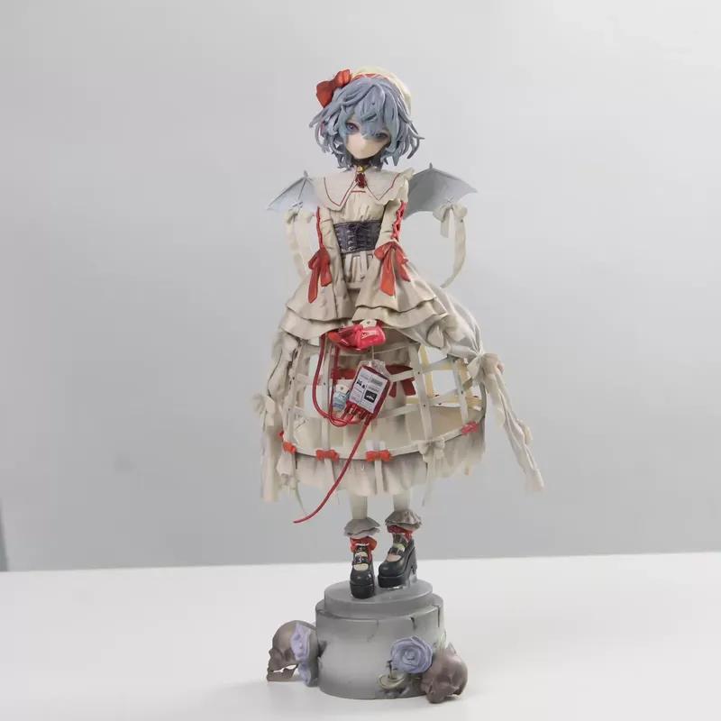 25cm Anime TouHou Project Model Remilia Scarlet Action Figure Collection Figurine GK Statue Figuras Ornaments Peripheral Toys