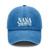 Nana Baseball Cap - Letter "NANA" Print Adjustable Breathable Casual Outdoor Sports Hat For Grandma Gift