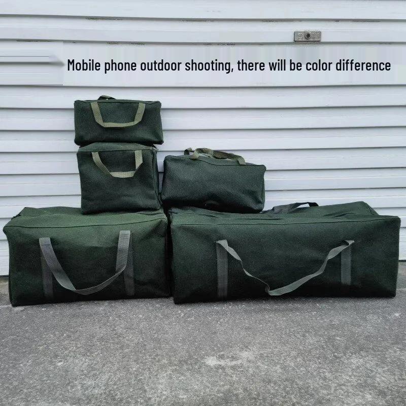 Large Capacity Multifunctional Thickened Canvas Tool Bag