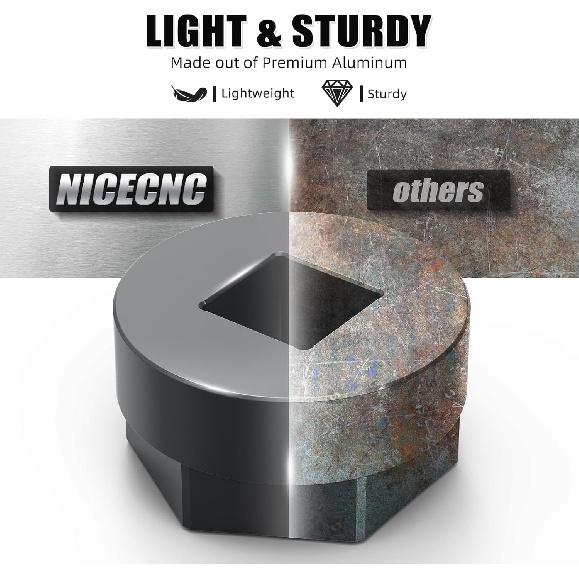 NICECNC Steering Stem Bearing Puller Nut Removal Tool Compatible with Yamaha Raptor 700 YFM700 2013, 2015 2016 2017 2018 2019 2020-2024, Raptor 700