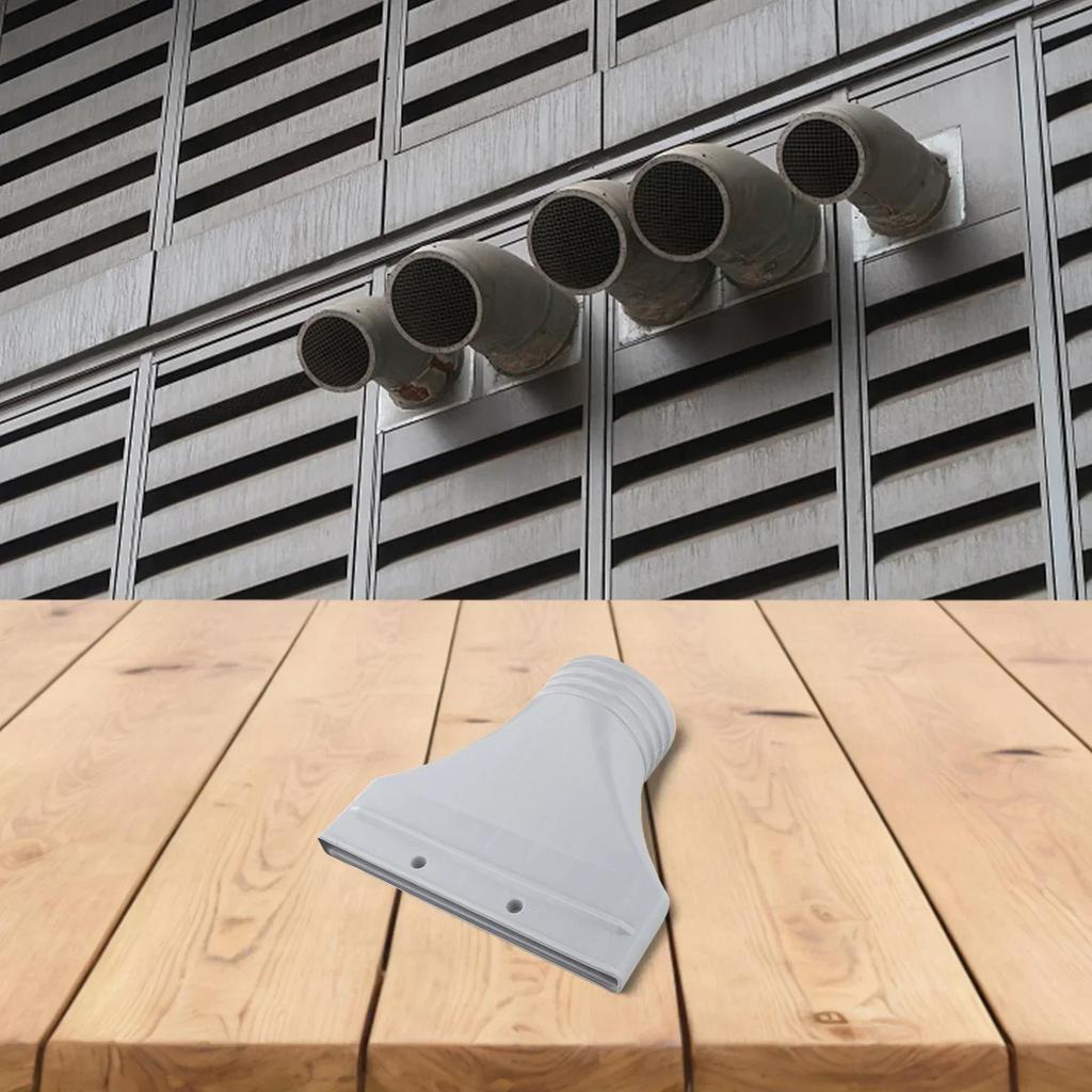22x25x2cm Flat Hose Adapter Hose Connector Versatile Connection High-Quality Plastic Minimal Height Optimal Air Circulation