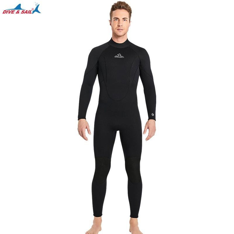 3mm Neoprene Wetsuit Men Women Warm Suit Snorkeling Surfing Swimming Winter Diving