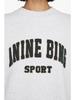 Women's Classic Letter Embroidered Fleece Sweatshirt - 2022 Autumn/Winter Collection