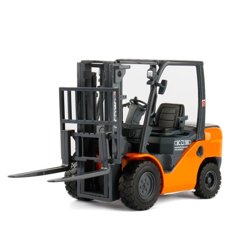 Kaidiwei 1:20 Light Forklift Alloy Engineering Model - Cargo Handling & Lifting Vehicle
