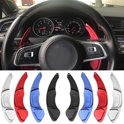 Car Accessoriy For VW Golf Polo GTI R Rline MK7 MK7.5 Volkswagen Car Steering Wheel Aluminum Shift Paddles Extend DSG Gear