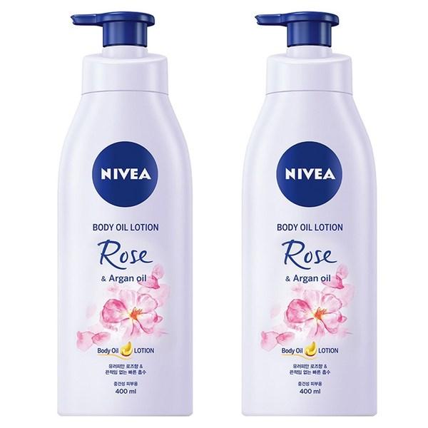 

Лосьон-масло для тела Nibea Rose & Argan, 400 мл, 2 корейских косметики