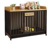 Indoor Large Dog Kennel with Toilet Separation, Thickened Bedroom Pet Cage