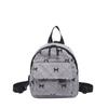 Mini Backpack Sweet Bowknot Printed Shoulder Bag Travel Cosmetic Storage Bag  Korean Ins Student Bookbags Casual Rucksack