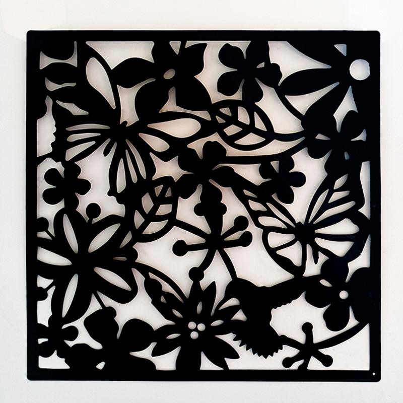 Stylish Hanging Screen Partition for Home or Office Decor