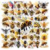 35-70pcs Bee Stickers Spring Summer Insect Graffiti Sticker Diy Skateboard Diary Laptop Decals Stationery Stickers