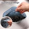 Recogedor de pelos de silicona para desagüe de ducha, protector de desagüe duradero para baño, cocina, lavadero, diseño antideslizante, fácil de limpiar, accesorio de ducha