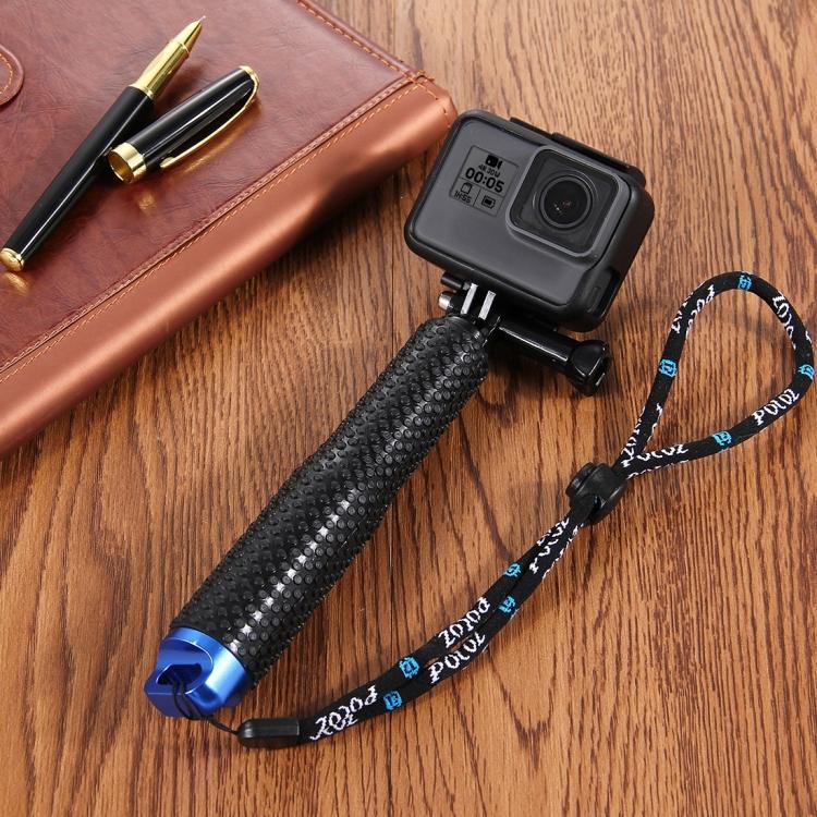 PULUZ Perche Monopode Extensible à Main pour GoPro, Insta360, DJI et Autres Caméras d'Action, Longueur: 19-49cm