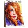 Carta per Pittura ad Acquerello Disegno Scarabocchio A5+, 30 fogli