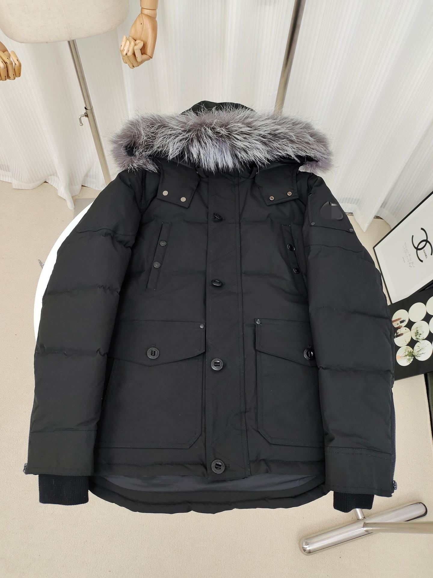 Silver Scissors Moose Knuckles Short Fur