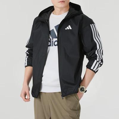 Men's Woven Hooded Jacket IM7848