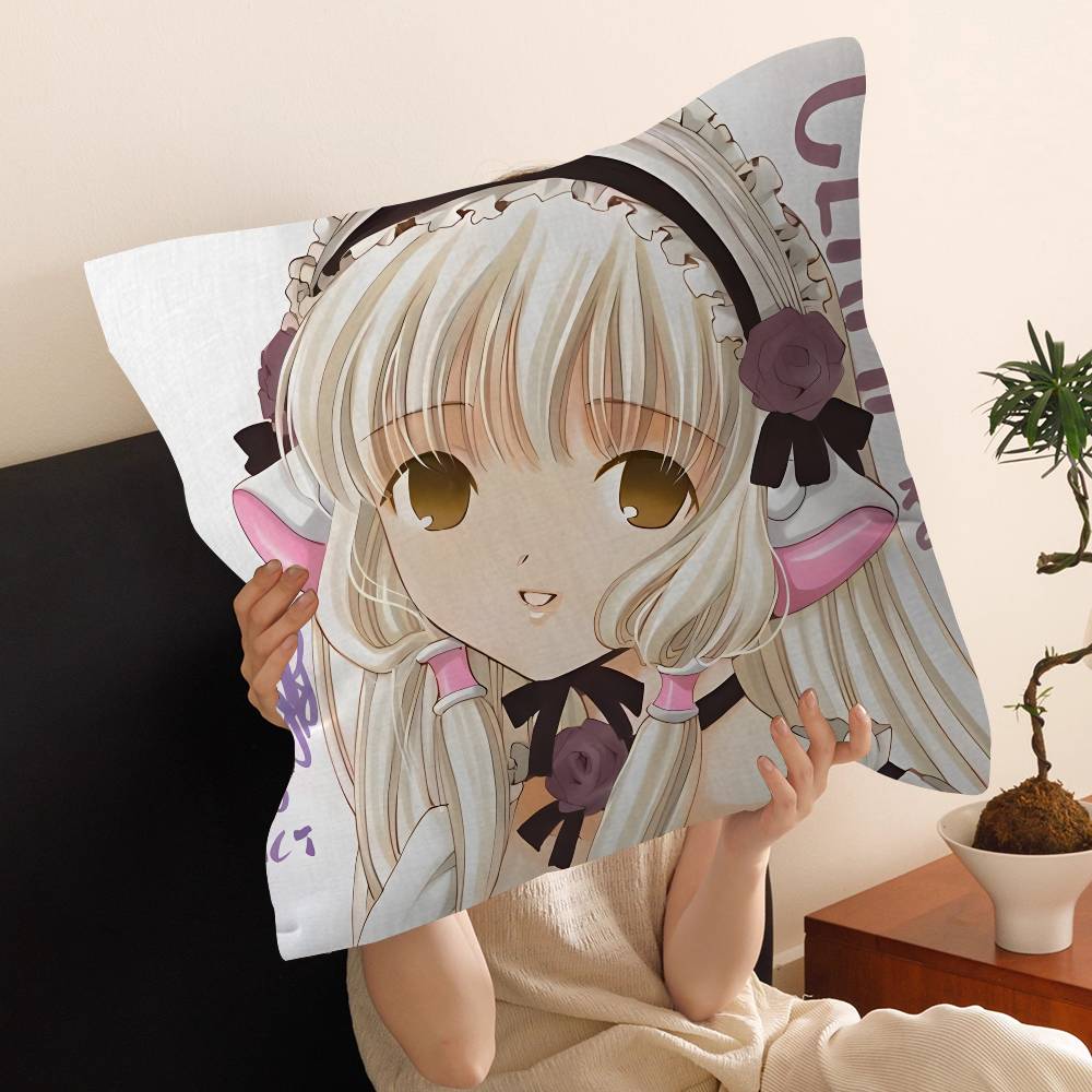 CChobits Cartoon Pillowcase toon Gift Cushion Cover Bedroom Home Sofa Chair Seat Decor pillow case