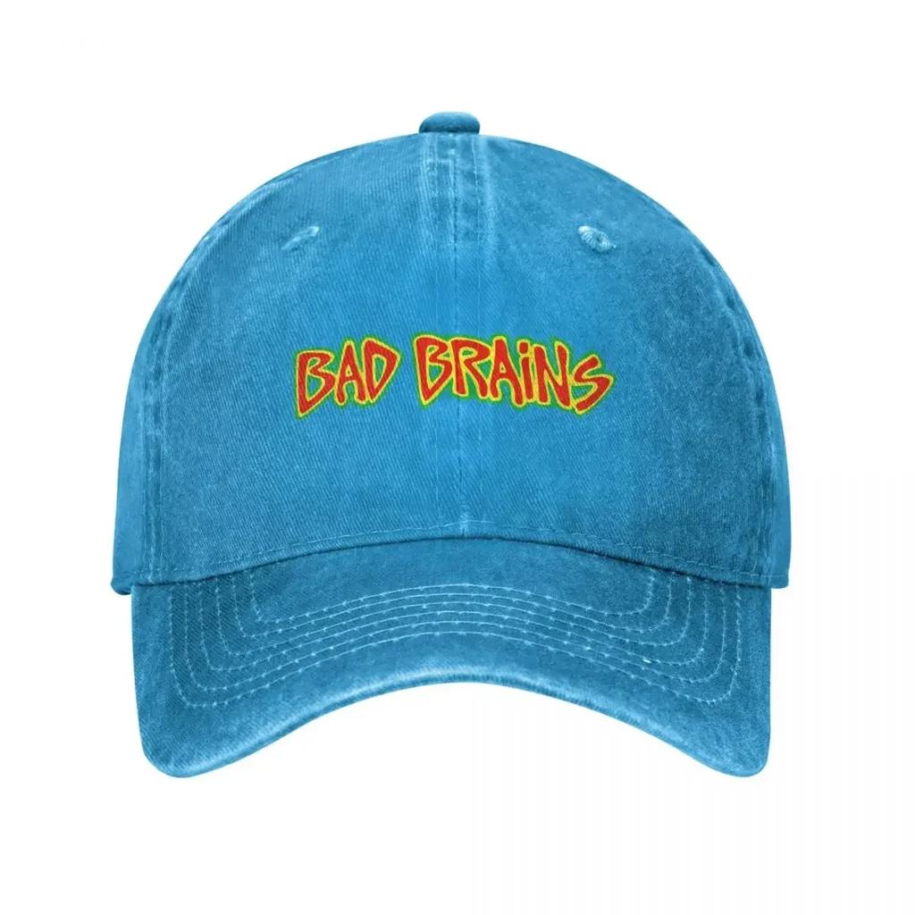 Bad Brains Cappellino da Baseball Cappello Unisex Morbido Cappello da Golf Hip Hop Protezione UV Cappello Solare Visiera da Spiaggia Donna Unisex