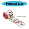 Creative Gift Decoration Ribbons Decorative Christmas Fabric Crafting Ribbons for Home and Party Embellishments
