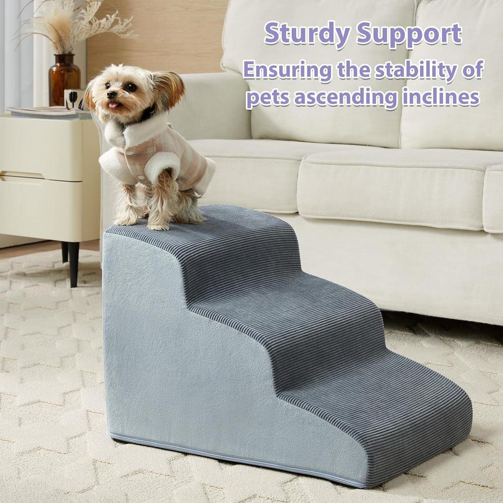 Wavy Pet Stairs: Popular Dog Ramp & Climbing Ladder for Pets