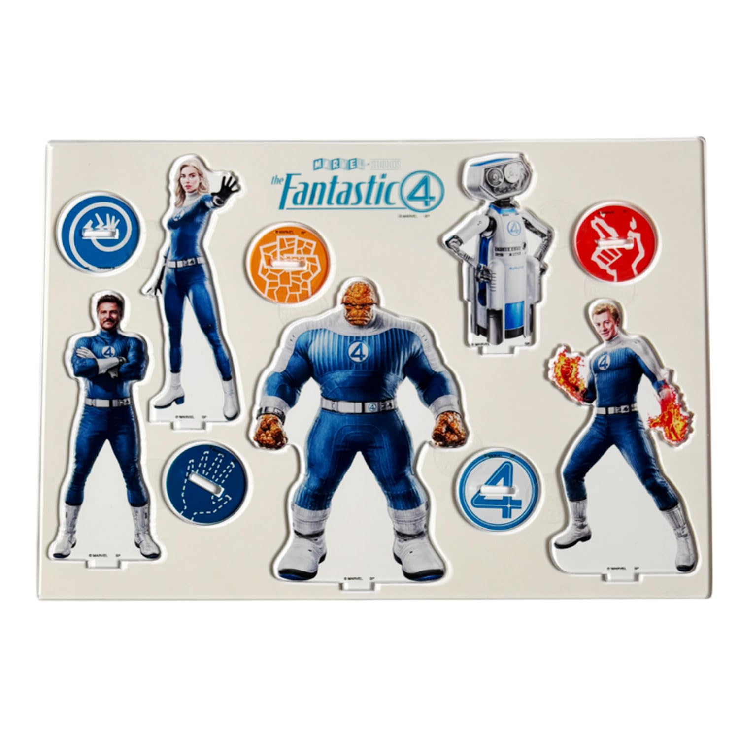 

Small Planet Marvel First Acrylic Stand Collection Fantastic 4 Step