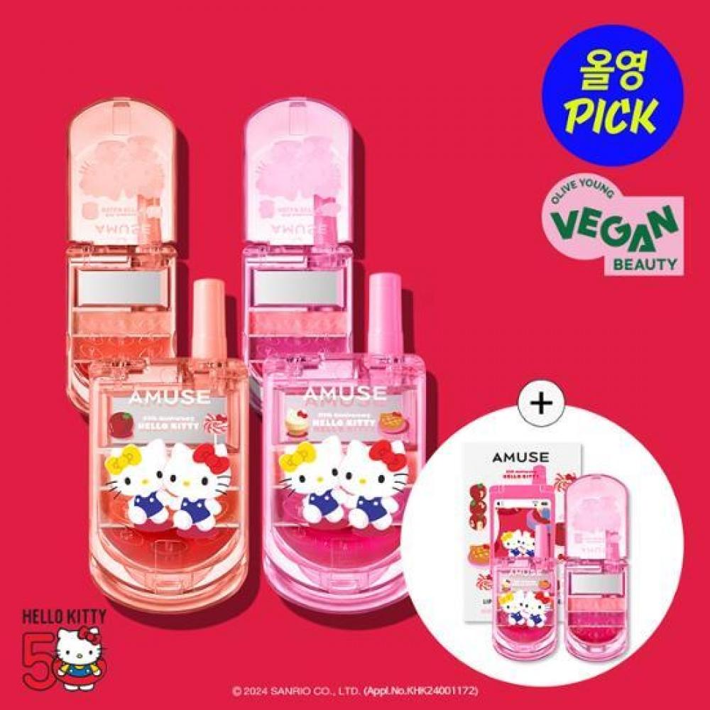 

Amuse [Hello Kitty Edition] Amuse Lip Cheek Сотовый телефон Выберите 1 из 2 [Hello Kitty Limited Edition] 02 Pink Soda