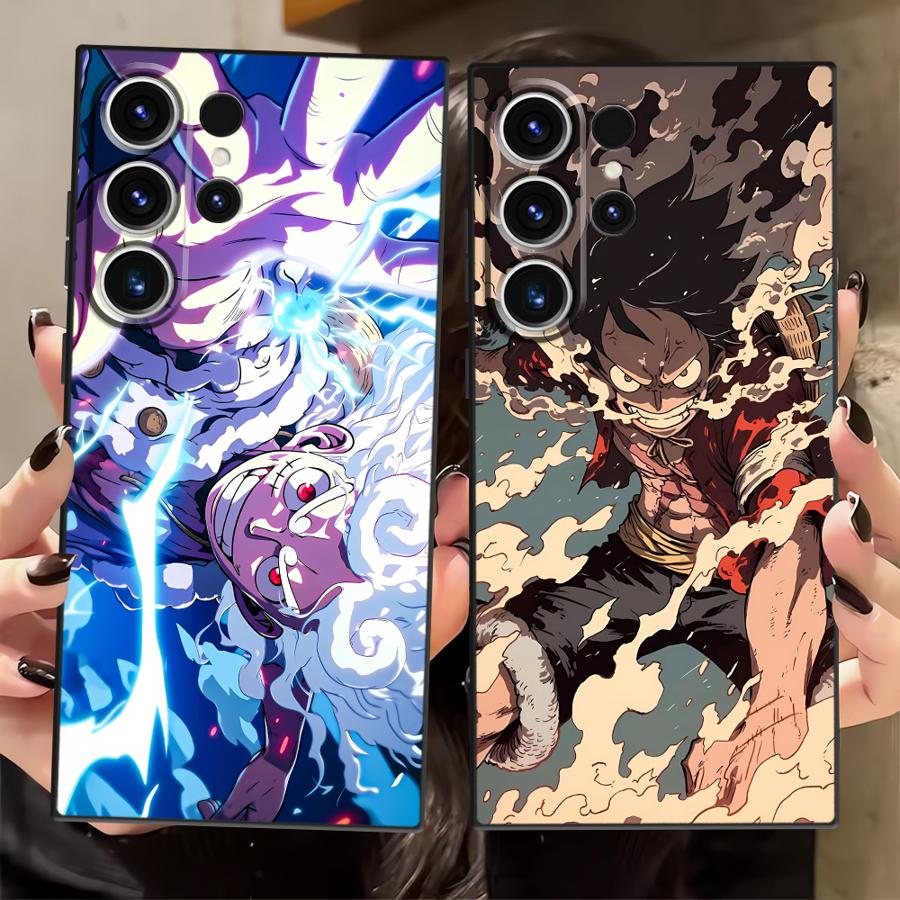 Cool Luffy Anime Case for Samsung Galaxy S22 S23 FE S9 S20 S25 Ultra S24 Plus S21 Funda Phone Cover