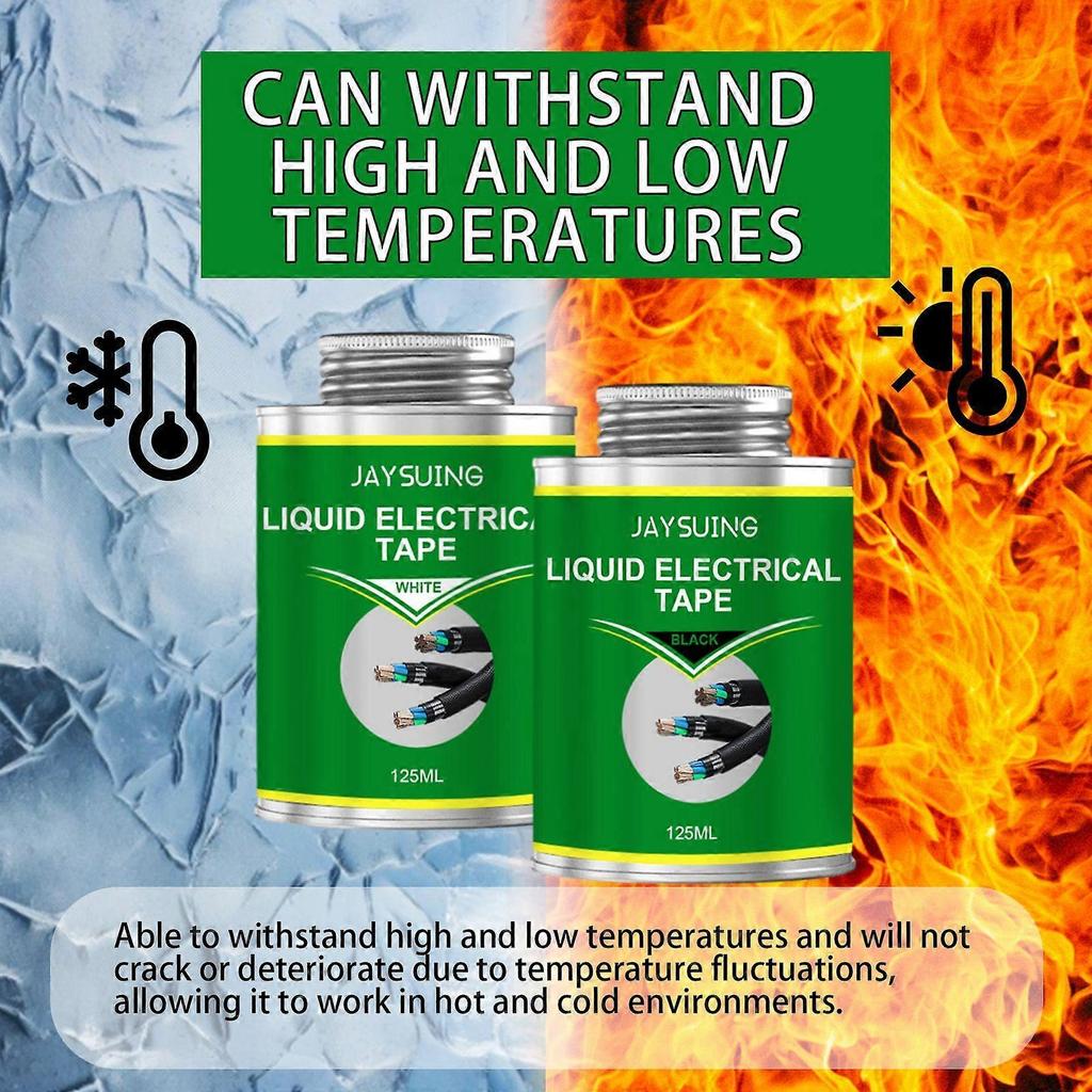 Insulating Adhesive Heat Insulation, Water Resistance And High Temperature Protection Electrical Joints Are Connected With Liquid Electrical Tape