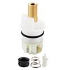 Faucet Stem Assembly Repair Parts Replacement Stem Cartridges with Rubber Seat And Spring for Bathtub Sink Shower