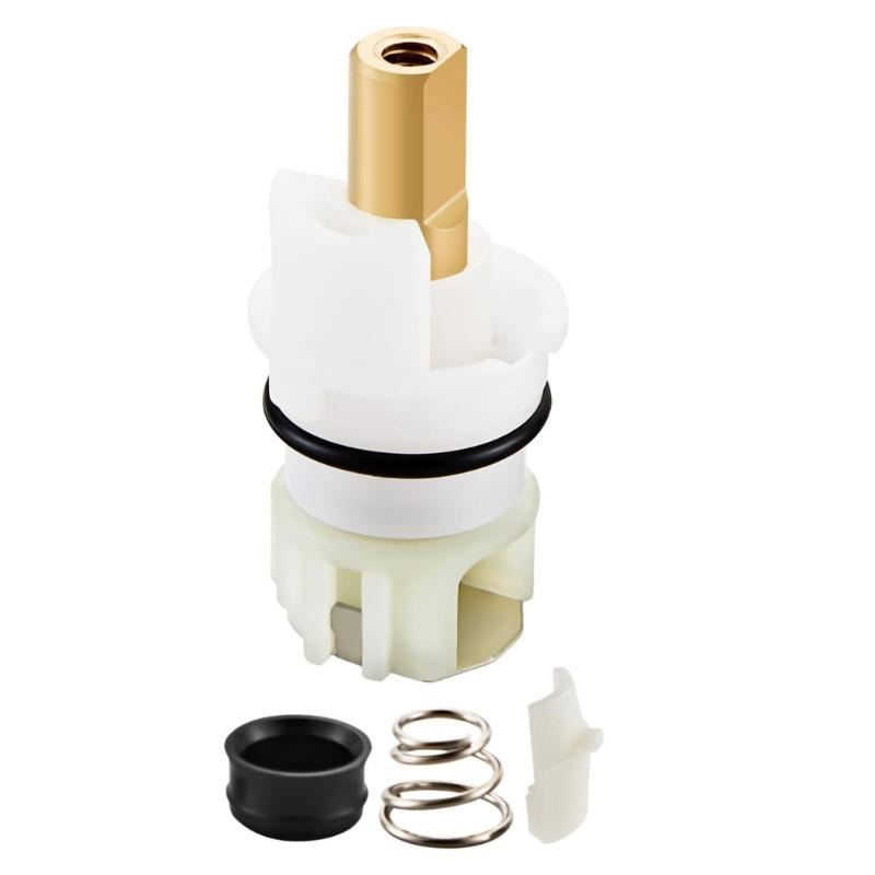 Faucet Stem Assembly Repair Parts Replacement Stem Cartridges with Rubber Seat And Spring for Bathtub Sink Shower