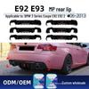 Compatible with BMW Coupe Series - Rear Tail Lip Modification