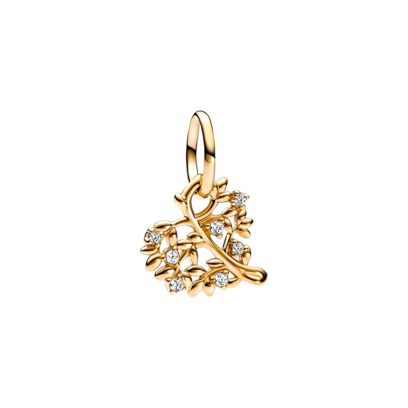 Nuevos Originales Brillantes Dorados Tortuga Serpiente Copo de Nieve Colgantes Charms Cuentas DIY Joyería para Mujer Regalo Cuentas Aptas para Pulseras