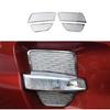 For Range Rover Evoque 2012-2015 Chrome Front Bumper Fog Light Cover Trim 4PCS