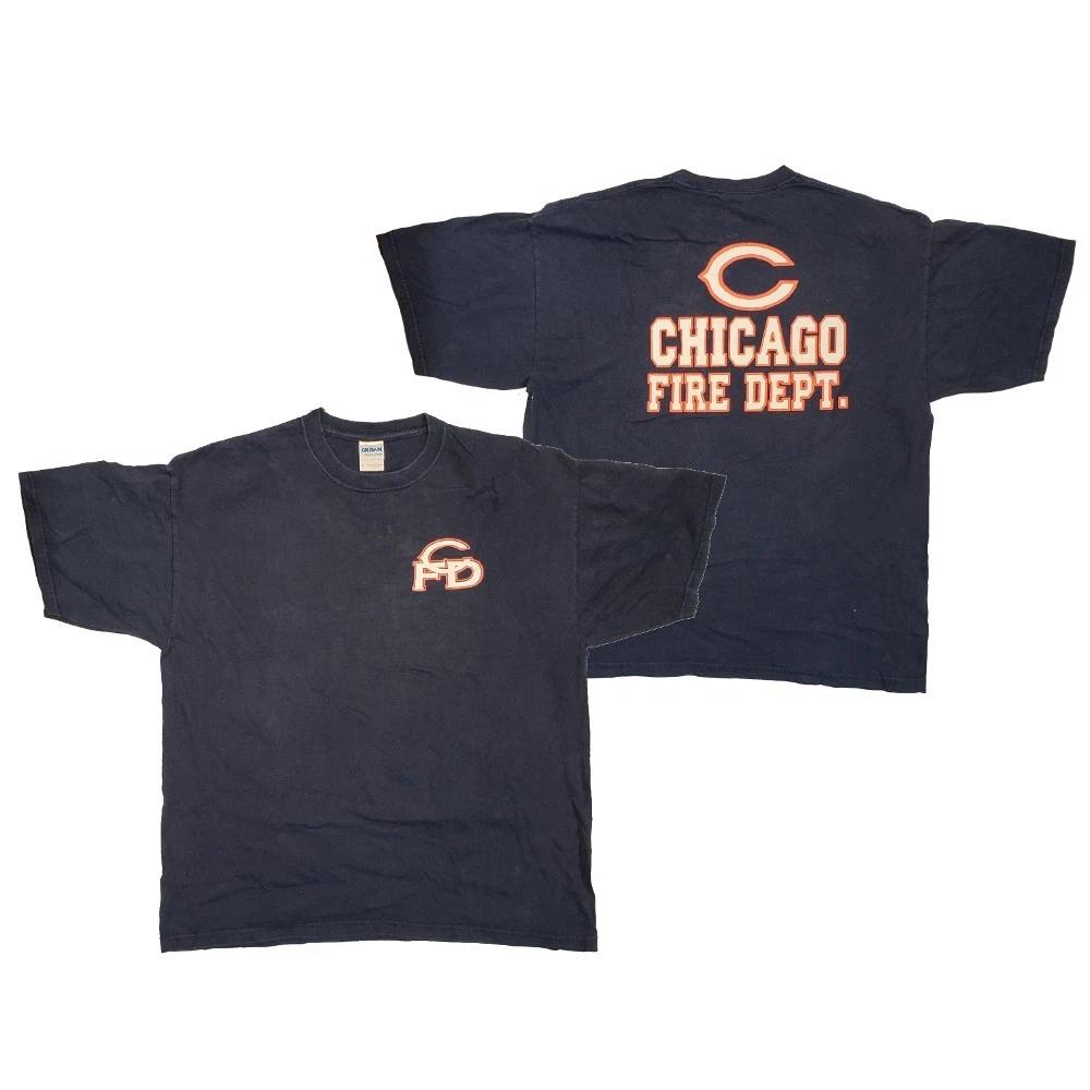 Chicago Fire Department Double Sided s s s s s T- Children s T-shirt - XL - FREE SHIPPING 120