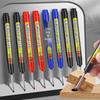 Refillable Waterproof Long-Tip 30MM Woodworking Marker Pen with Deep-Hole Non-Fading Ink