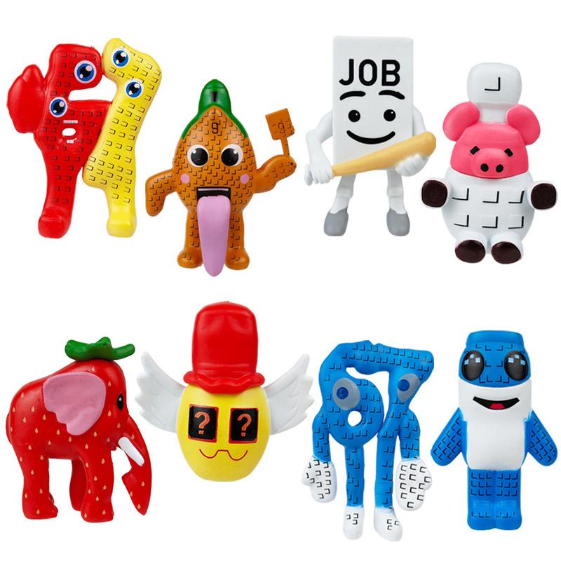 6-12pcs Game Steal A Brainrot Action Figure Toy  Brainrots Italian Brainrot  Figurine Collectible Model Game Fans Birthday Gift