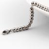 Stainless Steel Snake Chain Bead Bracelet Titanium Steel Bracelet 3.0mm Engraved Buckle Soft Bracelet
