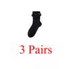 3 Pairs Women Spring Summer Female Lady Girls Lace Kawaii Socks Woman Lolita Cute Black White Socks Set